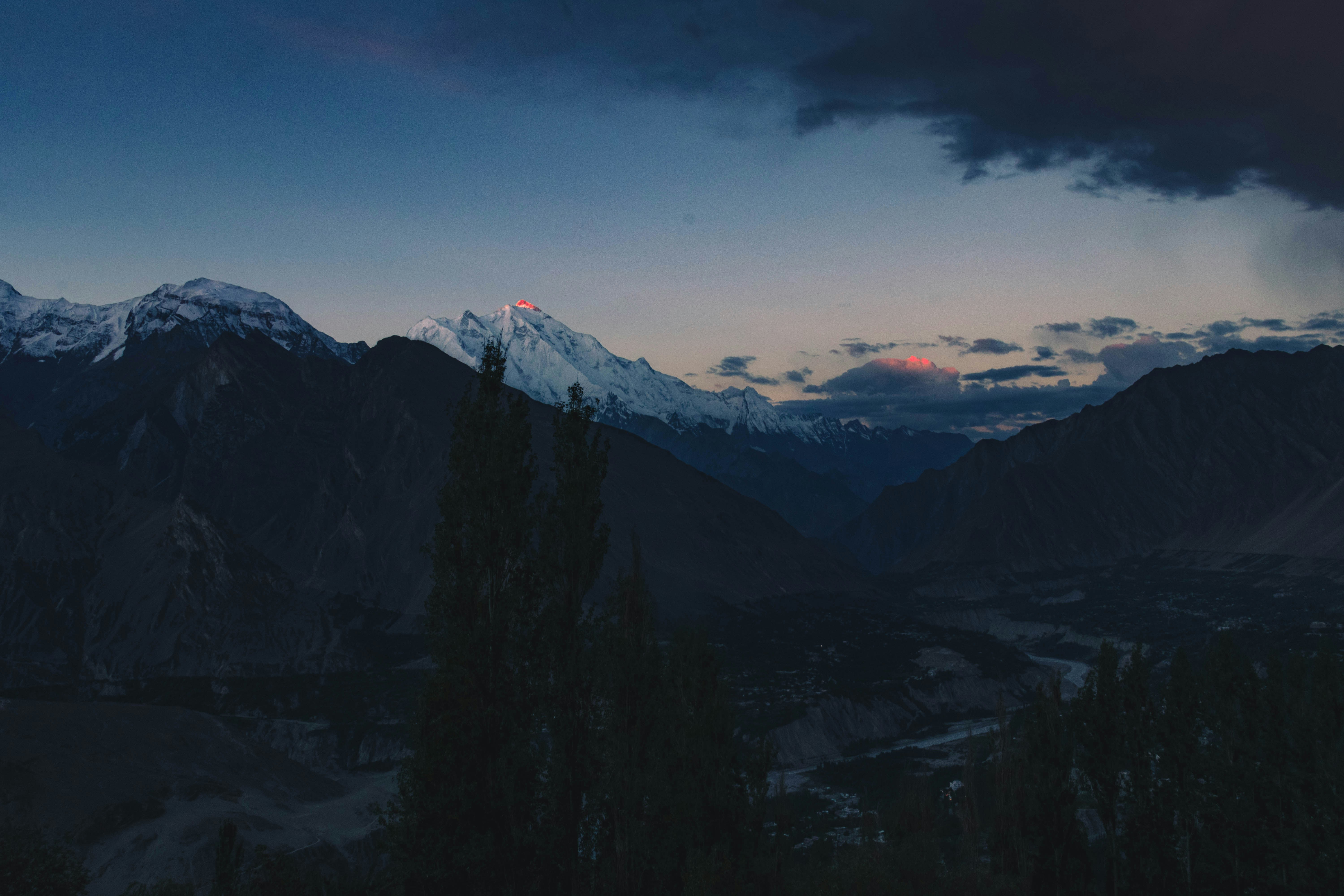Rakaposhi Mountain - First Light