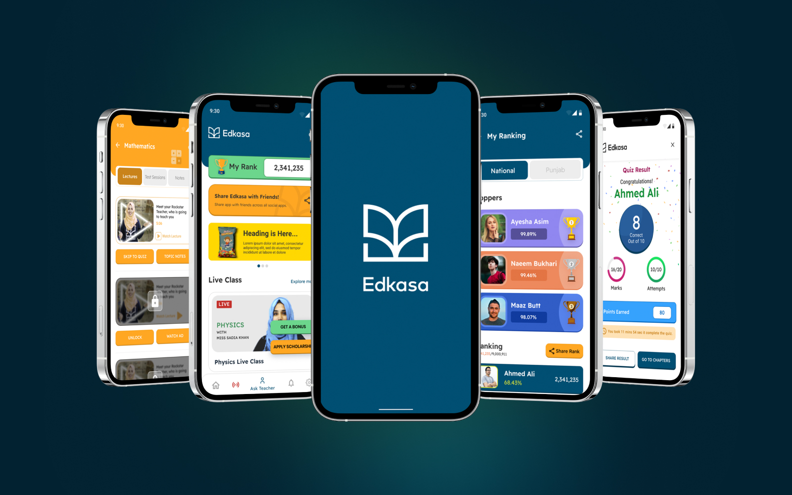 EDKASA UI design