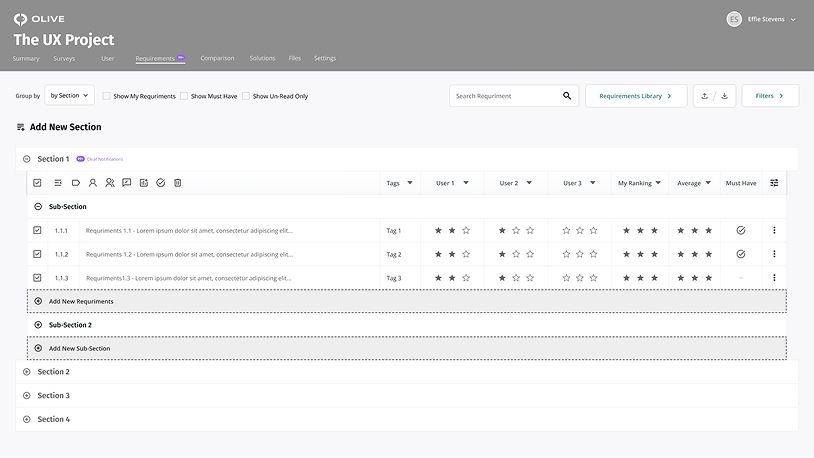 Wireframes